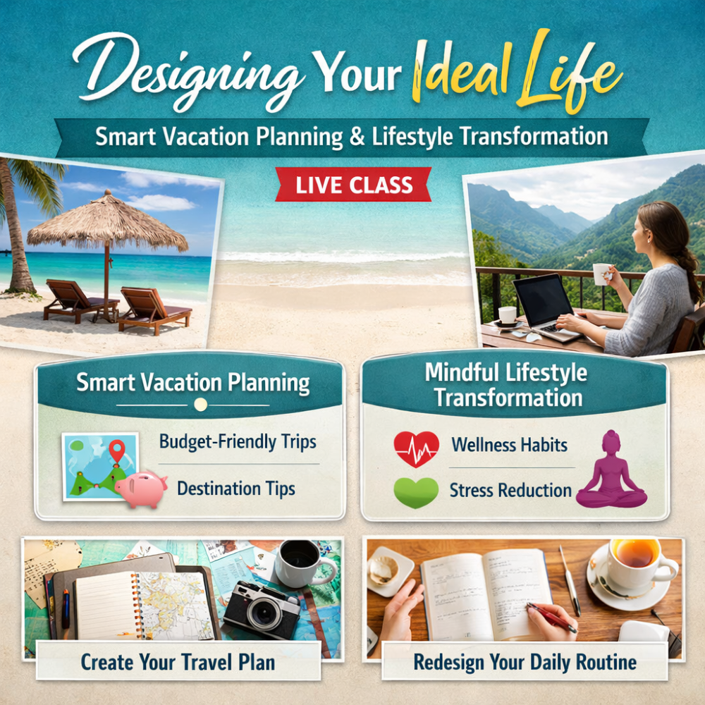 Smart Vacation Planning & Lifestyle Transformation